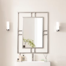 Brenlyn 30" W x 40" H Framed Bathroom Mirror