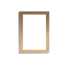 Sterling 24" W x 30" H Rectangular Wood Framed Bathroom Wall Mirror