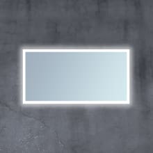 48" W x 24" H Frameless Bathroom Mirror with LED Lighting