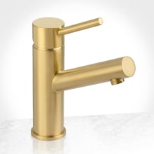 Mia Single Hole Bathroom Faucet - Includes Push-Pop Drain Assembly and Optional Deck Plate