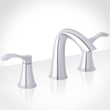 Bella Widespread Bathroom Faucet - Includes Brass Pop-Up Drain Assembly