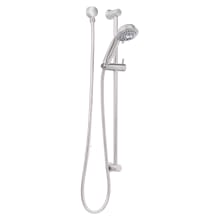 Bella 1.8 GPM Multi Function Hand Shower Package - Includes Slide Bar, Hose, and Wall Supply