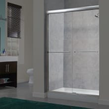 Azul 72" High x 40-44" Wide Sliding Framed Shower Door with 1/4" Clear Glass