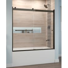 Revolution 57" High x 56"60" Wide Sliding Framed Tub Door with Clear Glass