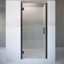 Sway 76" High x 27" Wide Hinged Frameless Shower Door with Clear Glass