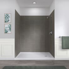 ReadySet 60" X 32" X 78" Five Panel Alcove Shower Wall Kit