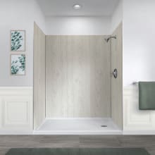 ReadySet 60" X 32" X 78" Five Panel Alcove Shower Wall Kit