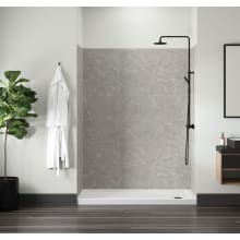 Readyset 78" X 60" X 36" Five Panel Alcove Shower Wall Kit