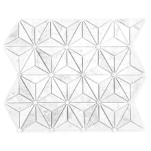 Marble - 6" x 7" Triangle Wall Tile - Semi-Gloss Visual - Sold by Carton (5.85 SF/Carton)