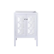 Mediterraneo 24" Single Free Standing Vanity Cabinet - Less Vanity Top