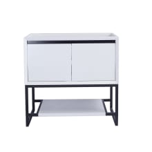 Alto 36" Single Free Standing Vanity Cabinet - Less Vanity Top