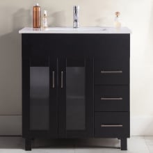Nuovo 32" Free Standing Vanity with Vanity Top and Undermount Sink