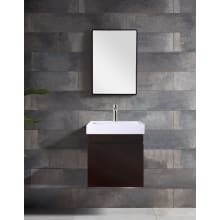 Anacapa 22" Wall Mounted Single Basin Vanity Set with Cabinet, Vitreous China Vanity Top and Mirror