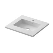 Forever 24" Solid Surface Vanity Top