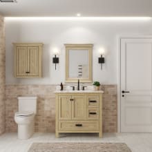 Brantley 28" Wood Wall Mounted Bathroom Cabinet