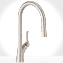 Bella Pull-Down Kitchen Faucet with EasySeat Multi-Flow Spray Head - Includes Optional Deck Plate