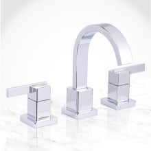 1.2 GPM Widespread Bathroom Faucet with Pop-Up Drain Assembly