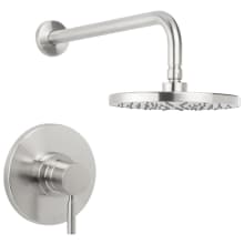 Mia Shower Trim Package with Single Function Rain Shower Head