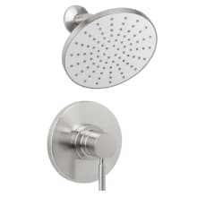 Mia Shower Trim Package with Single Function Rain Shower Head
