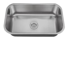 30" Undermount Single Basin Stainless Steel Kitchen Sink