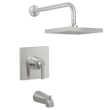 Elysa Tub and Shower Trim Package with Single Function Shower Head