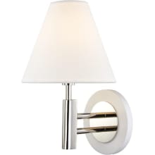 Robbie Single Light 12" Tall Wall Sconce