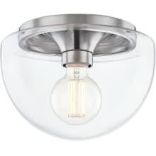 Grace Single Light 10" Wide Flush Mount Bowl Ceiling Fixture