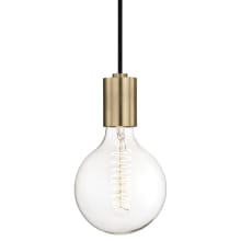 Ava Single Light 5" Wide Mini Pendant