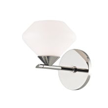 Valerie Single Light 6" Wide Bathroom Sconce