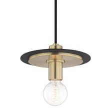 Milo Single Light 9" Wide Mini Pendant