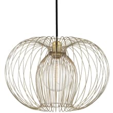 Jasmine Single Light 17" Wide Pendant