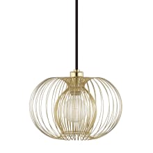 Jasmine Single Light 12" Wide Pendant