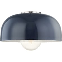 Avery Single Light 14" Wide Semi-Flush Ceiling Fixture