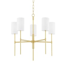 Olivia 5 Light 24" Wide Chandelier