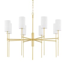 Olivia 8 Light 35" Wide Chandelier