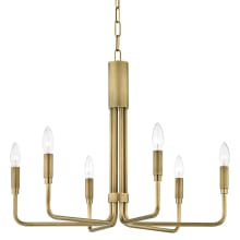 Brigitte 6 Light 25" Wide Chandelier