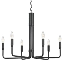 Brigitte 6 Light 25" Wide Chandelier