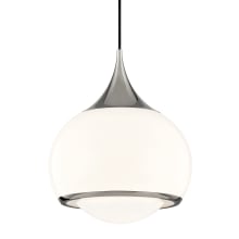 Reese Single Light 14" Wide Pendant