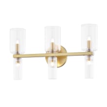 Tabitha 6 Light 18" Wide Vanity Light