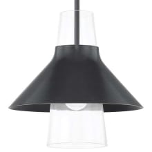 Jessy Single Light 12" Wide Pendant