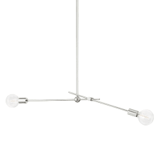 Gale 2 Light 52" Wide Adjustable Pendant