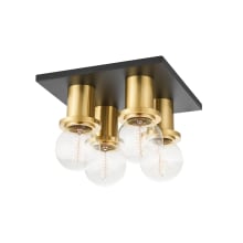 Brandi 4 Light 9" Wide Semi-Flush Ceiling Fixture