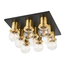 Brandi 9 Light 14" Wide Semi-Flush Ceiling Fixture