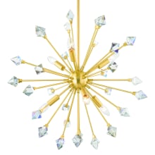 Genesis 6 Light 25" Wide Crystal Sputnik Chandelier