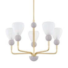 Doreen 5 Light 28" Wide Abstract Chandelier