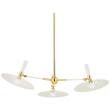 Milena 3 Light 42" Wide Chandelier