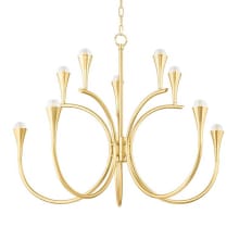 Aviana 10 Light 38" Wide Abstract Chandelier