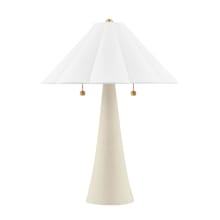 Alana 2 Light 23" Tall Vase Table Lamp