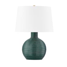 Sara 22" Tall Vase Table Lamp