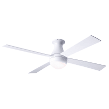 Ball 42" or 52" 4 Blade Outdoor Ceiling Fan with Custom Blade, Light Kit, and Control Options